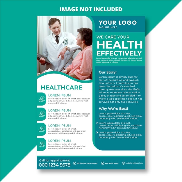 clinic flyer template