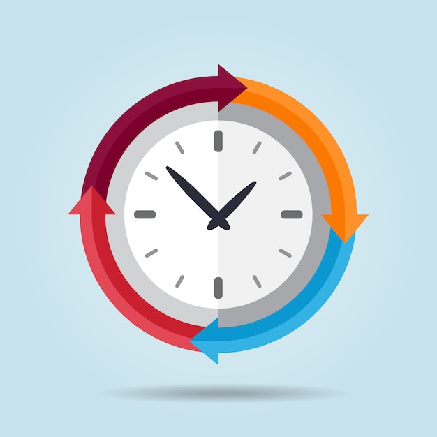 Clock background design