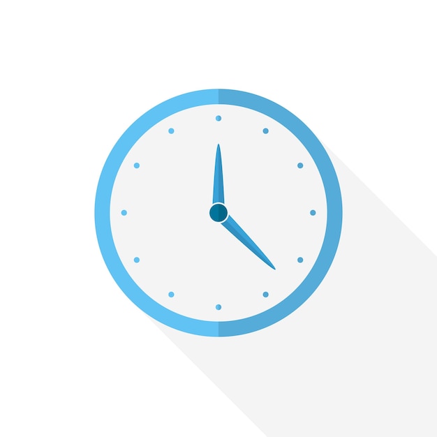 Clock icon Vector illustration