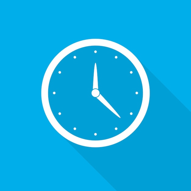 Clock icon Vector illustration