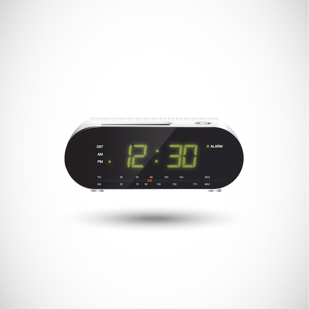 Clock Radio. realistic 