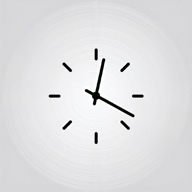 Vector a clock that has the time as 4  00