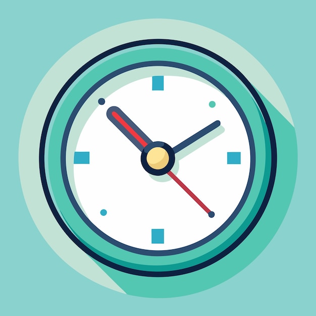 clock vector design art on white background