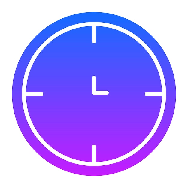 Clock Vector Illustration