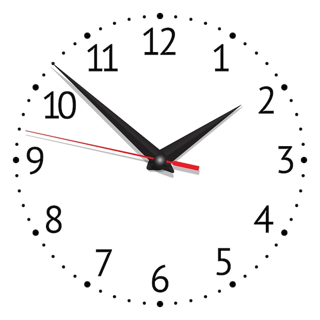 Clock vector illustration