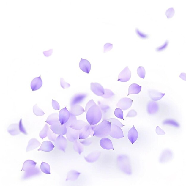 Vector a close up of purple petals with the word confetti on them