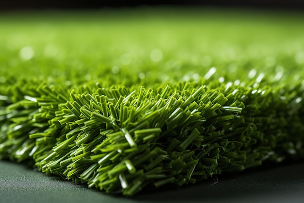 Vector close up view of spirulina grass isolated on black background