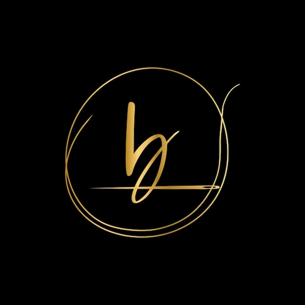 Clothing Letter B Monogram design elements graceful template Industry fashion logo