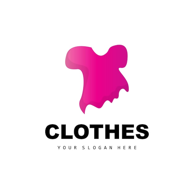 Clothing Logo Simple Style Shirt Design Clothing Store Vector Fashion Business Brand And Template Icon