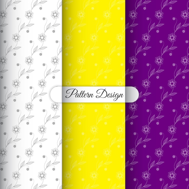 clothing seamless pattern on a white background