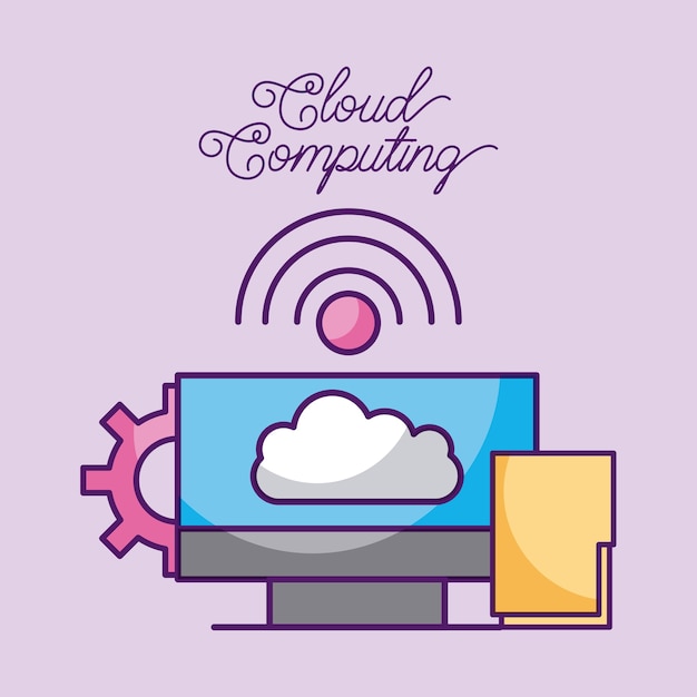 Cloud computing digital network connection technology