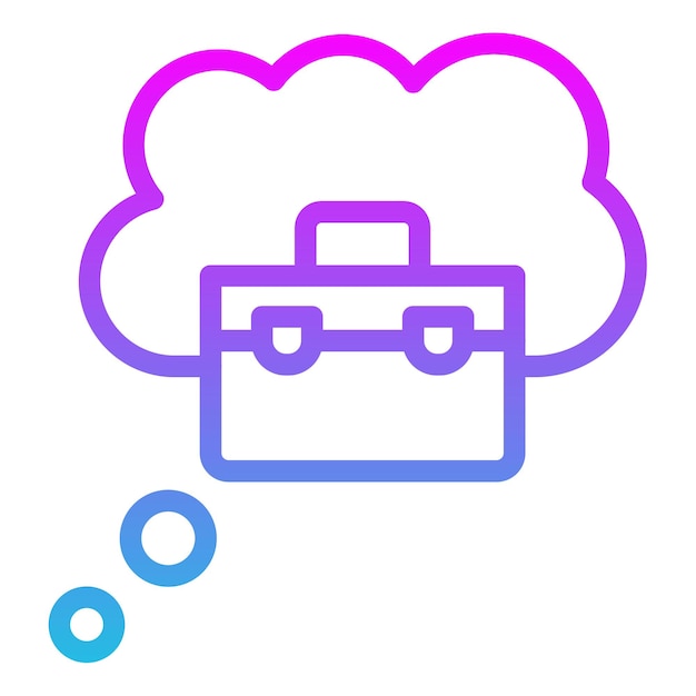 Vector cloud icon