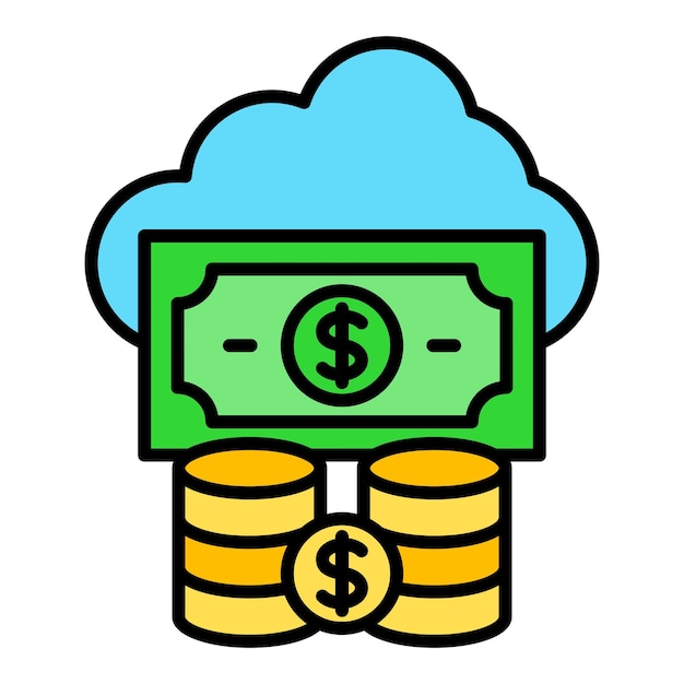 Cloud Money Icon