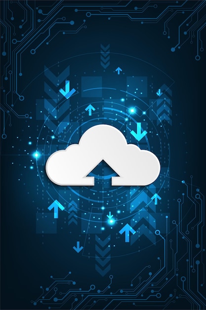 Cloud network uploading various information through digital systems