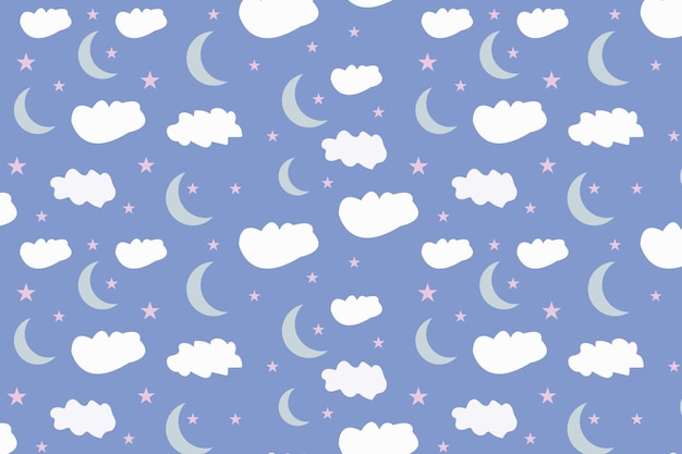 cloud seamless pattern