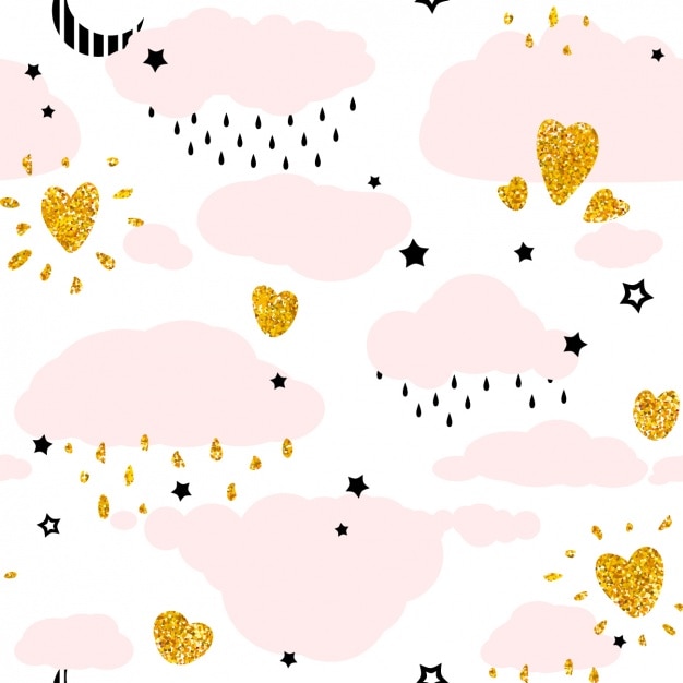 Clouds pattern design