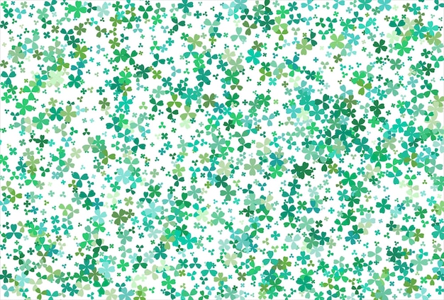 Clover background Clover leaf St Patrick day vector background