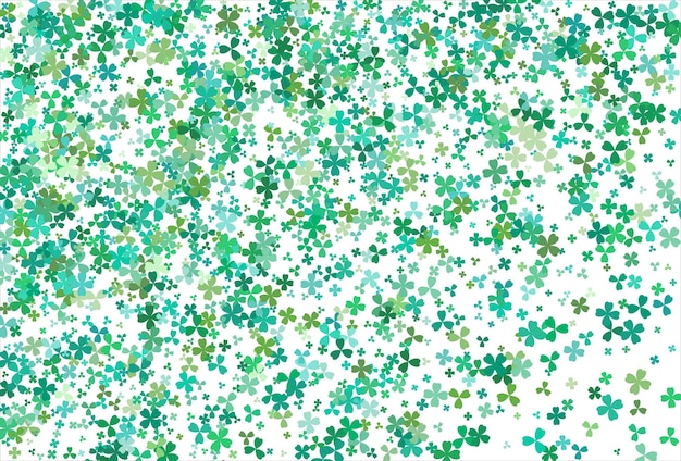 Clover background Clover leaf St Patrick day vector background