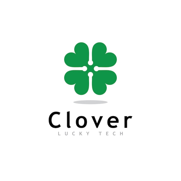 Clover Leaf Logo Template Design