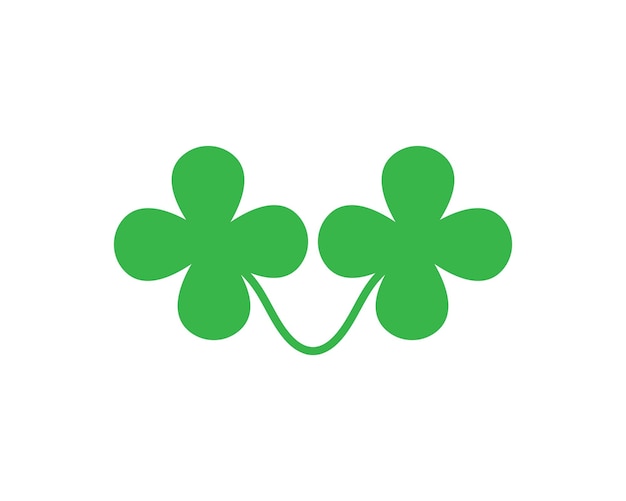 Clover leaf vector icon illustration design