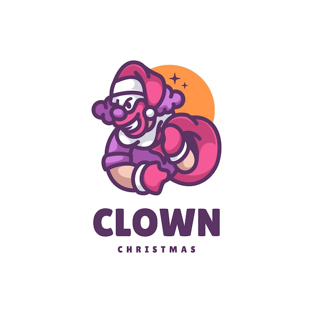 CLOWN CHRISTMAS LOGO