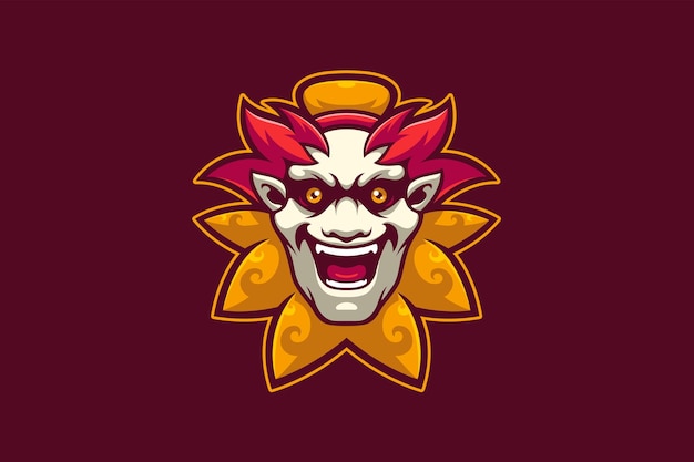 Clown Circus Mascot Vector