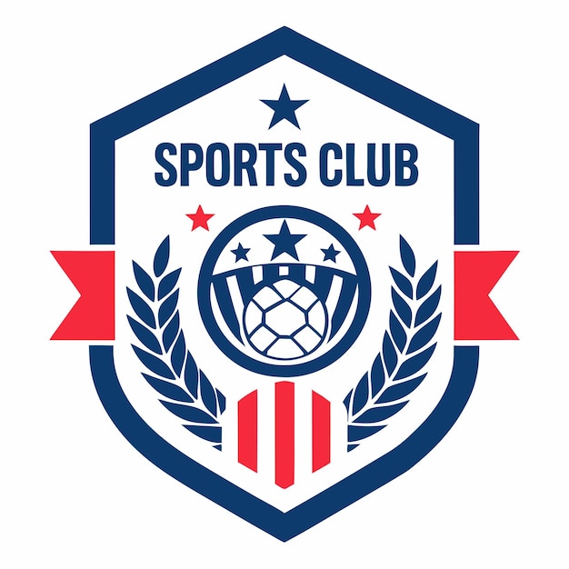 club Sport logo design template