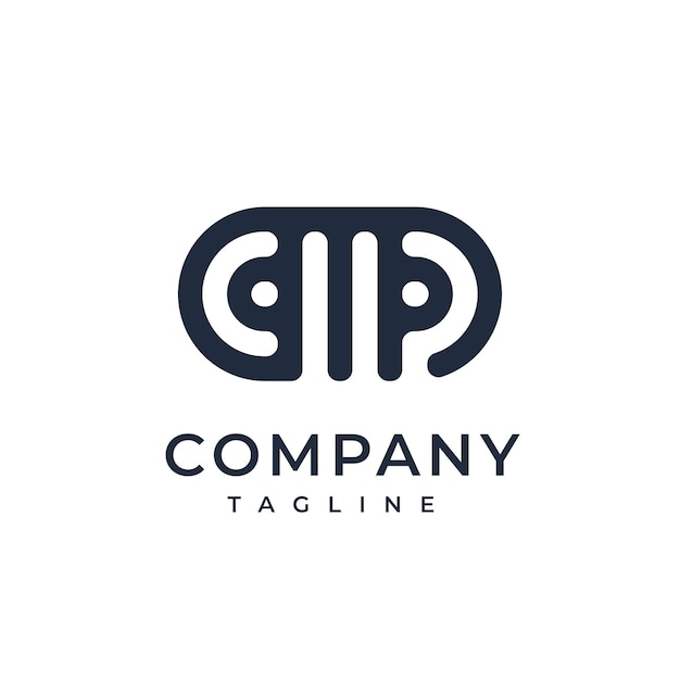 CMP letter company logo or AMP letter