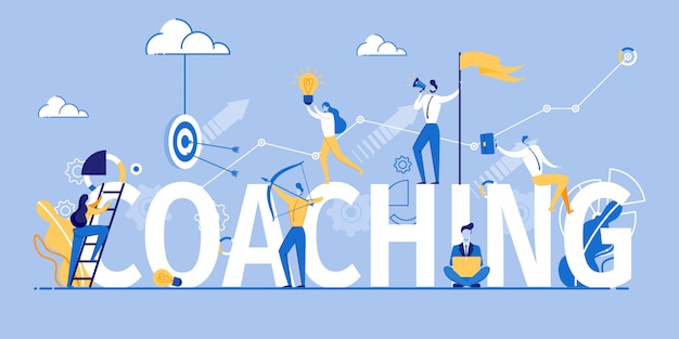 Coaching Banner Marketing and Advertising Training