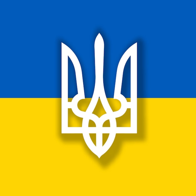 Coat of arms of Ukraine State emblem national ukrainian emblem vector