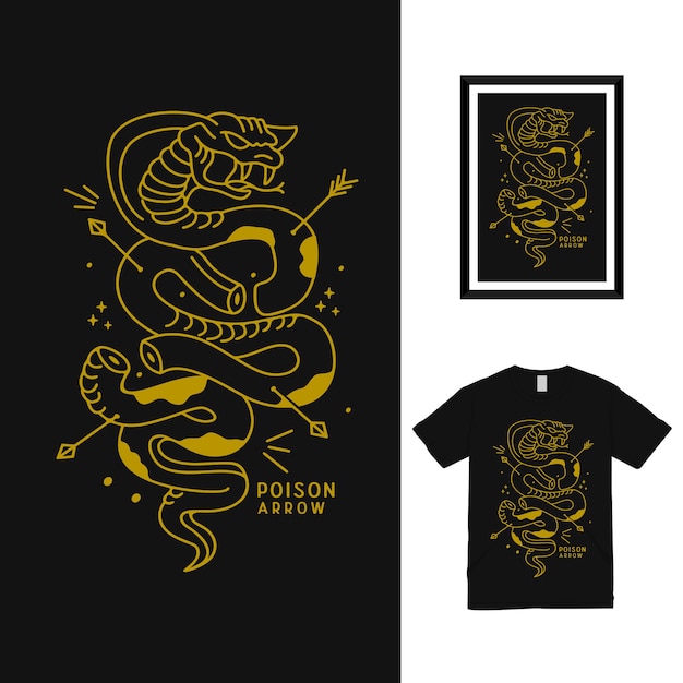 Cobra Poison T shirt Design