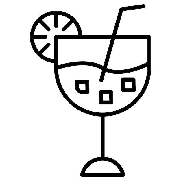 Cocktail Vector Illustration