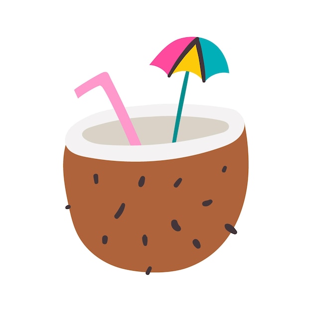 Coconut design Coconut icon Tropical coconut