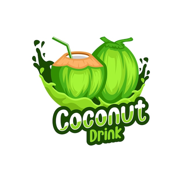 coconut logo vector