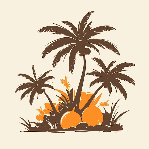 Coconuts in various designs