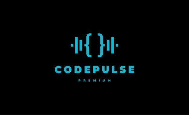 Coding Pulse Logo Design Template