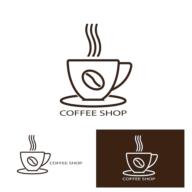 Coffe cup icon vector illustration template design