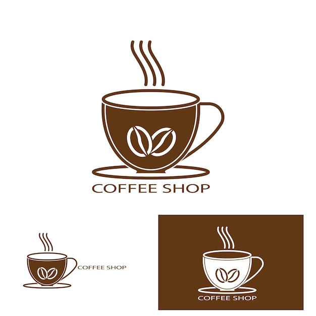 Coffe cup icon vector illustration template design