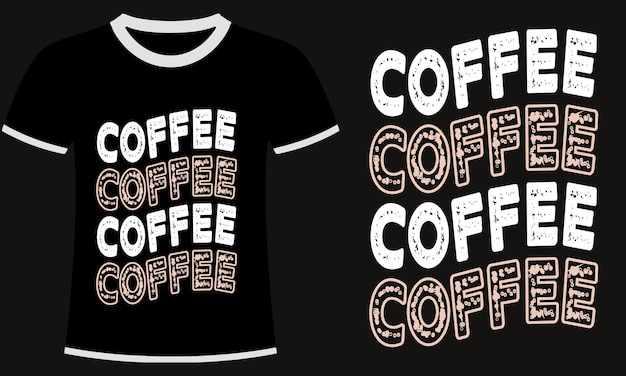 Vector coffe cup minimalist t shirt design