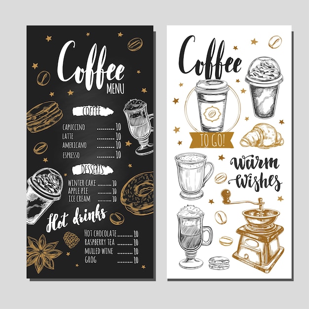 Coffee and Bakery restaurant Menu