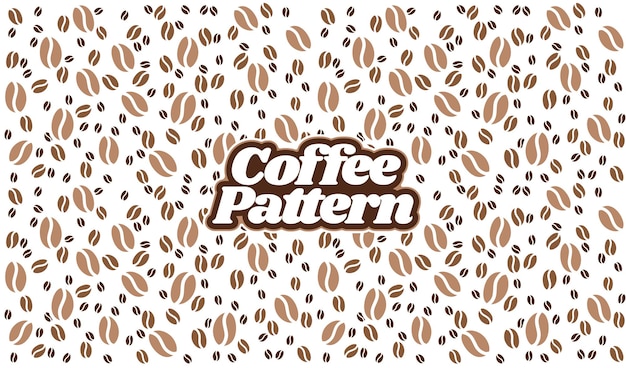 coffee beans pattern coffee beans background Seamless Coffee Bean Pattern for packaging coffee be