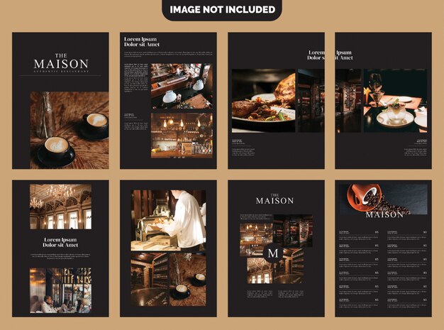 Coffee Business Brochure Template