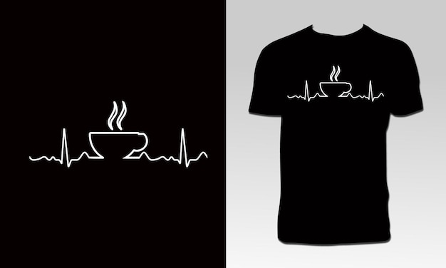 Coffee Calligraphy T Shirt Design