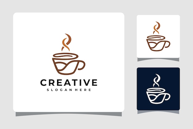 Coffee Cub Logo Template Design Inspiration