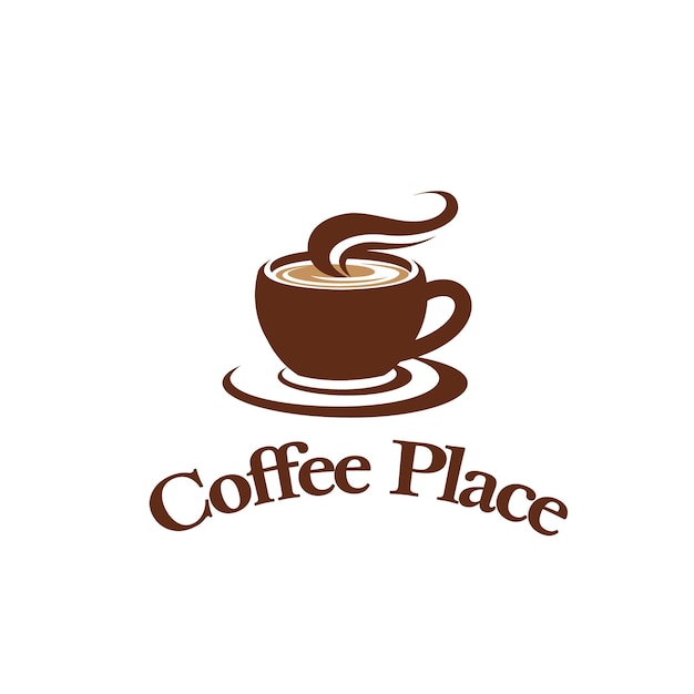 Coffee cup Coffee logo Template