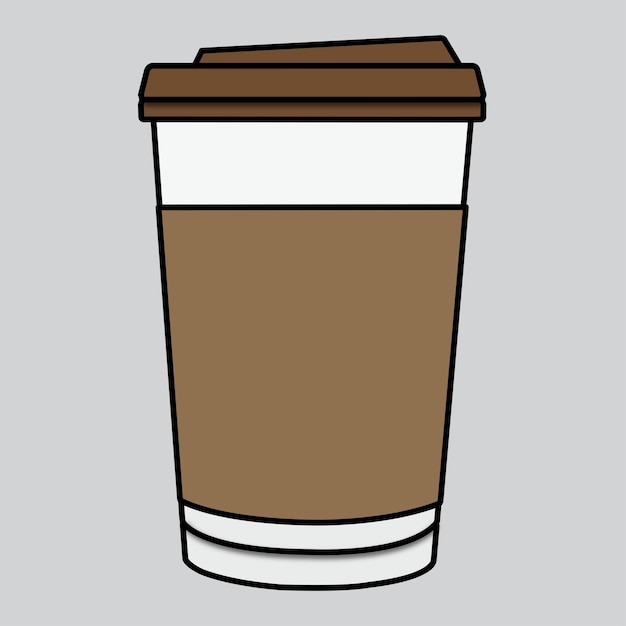 Coffee Cup Icon Illustration Vector Graphic