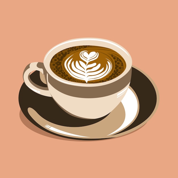 Coffee Cup Icon Vector Illustration