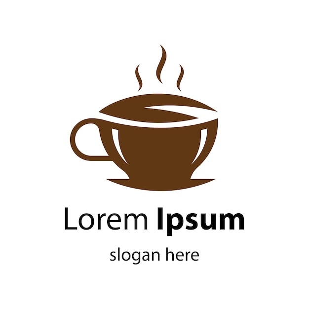 Coffee cup logo images illustration design