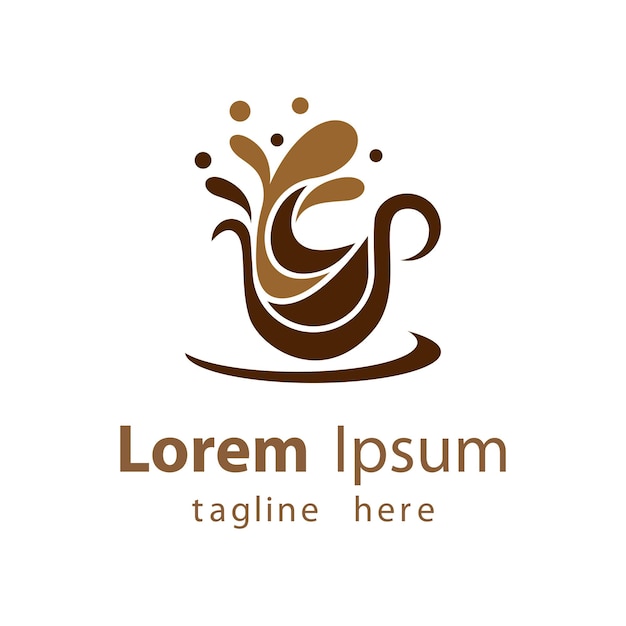 Coffee cup logo images illustration design