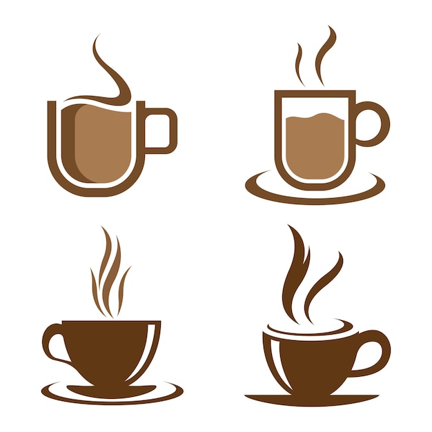 Coffee cup logo images